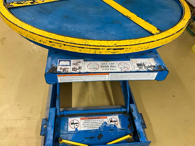 2000 biahamon ez-30 hefplateau - afbeelding 4 van  4