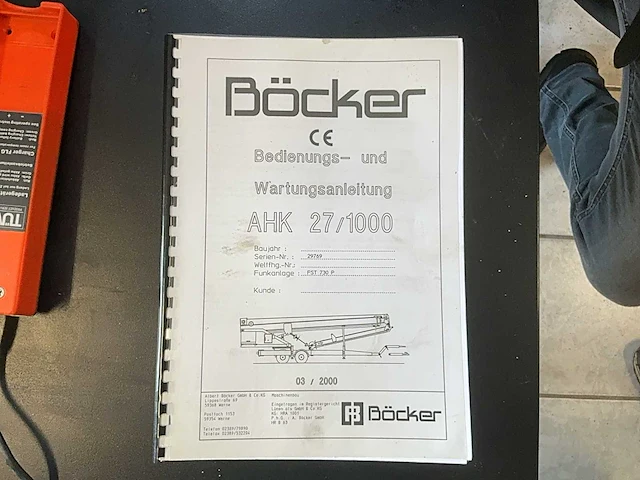 2000 bocker ahm 27 - 1000 mobiele kraan - afbeelding 31 van  45