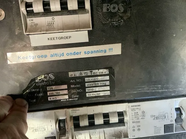 2000 bos elektro master bouwaansluitkast - afbeelding 3 van  7