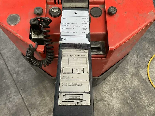 2000 bt pph 1600 mx stapelaar - afbeelding 6 van  6