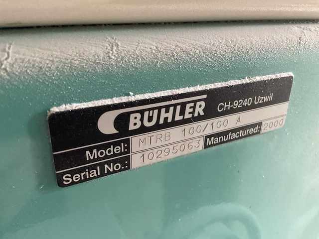 2000 bühler reinigingslijn - afbeelding 6 van  15