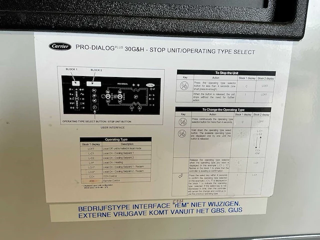 2000 carrier 30hz-101-0034waee koelcompressor - afbeelding 4 van  13