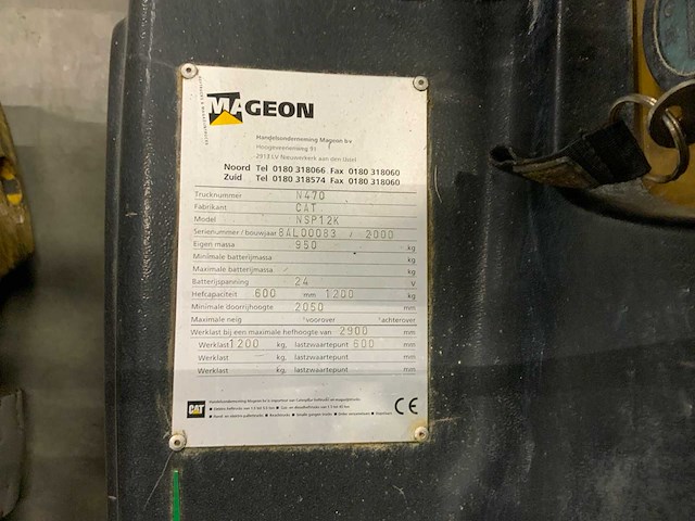 2000 cat nsp12k stapelaar - afbeelding 6 van  6