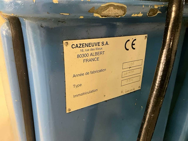 2000 cazeneuve hb500 universele draaibank - afbeelding 20 van  27
