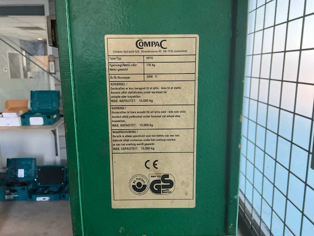 2000 compac hp15 garagepers - afbeelding 10 van  10