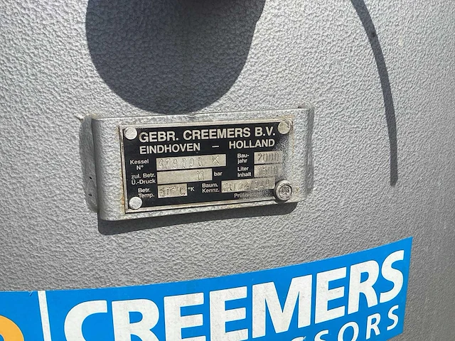 2000 creemers 479898 k perslucht tank - afbeelding 5 van  5