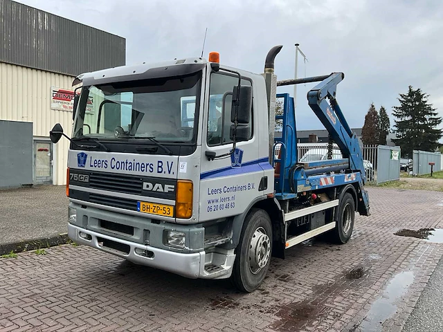 2000 daf ae75pc vrachtwagen - afbeelding 1 van  25