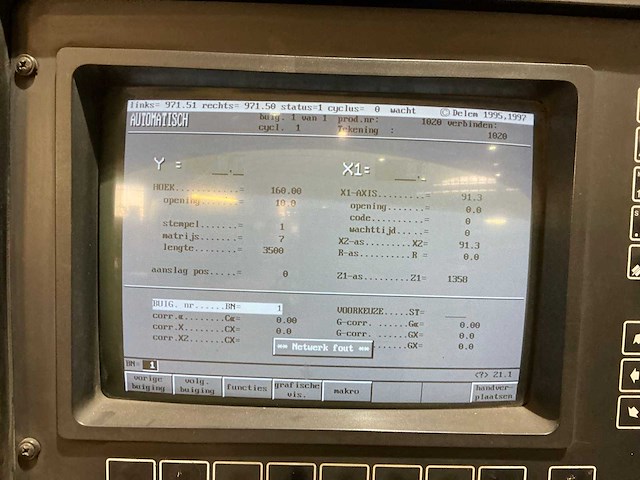 2000 darley ehp 150 43/37 cnc-kantbank - afbeelding 19 van  45