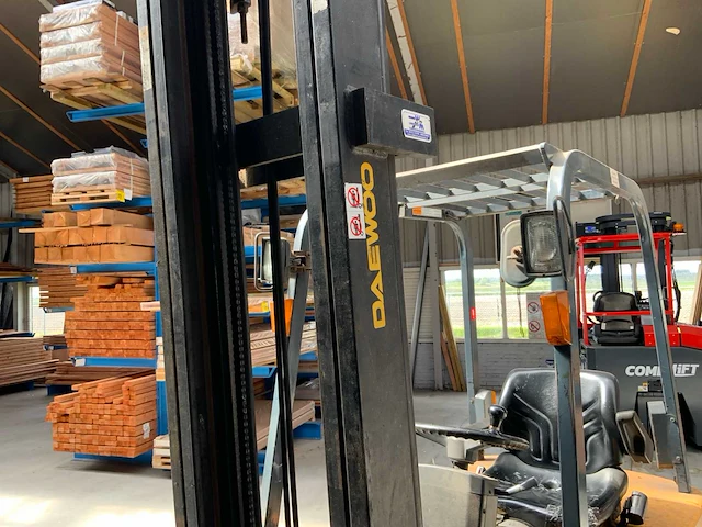2000 deawoo b16x vorkheftruck - afbeelding 15 van  36