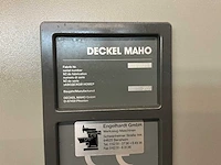 2000 deckel maho dmu 60t 3-assige cnc freesmachine - afbeelding 27 van  35