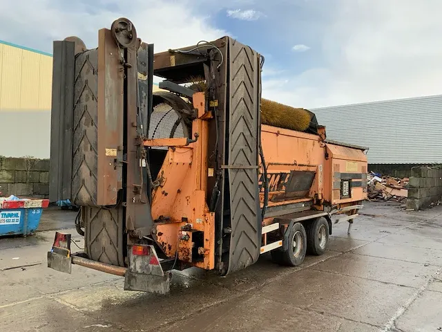 2000 doppstadt sm 518 profi mobiele trommel zeefinstallatie - afbeelding 3 van  36