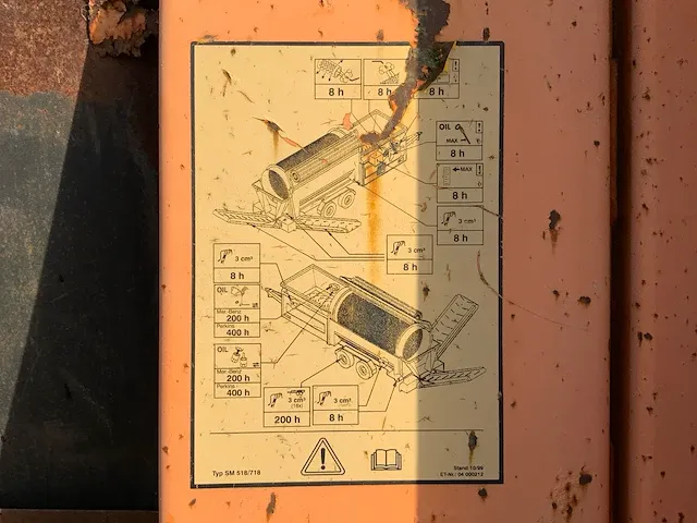 2000 doppstadt sm 518 profi mobiele trommel zeefinstallatie - afbeelding 9 van  36