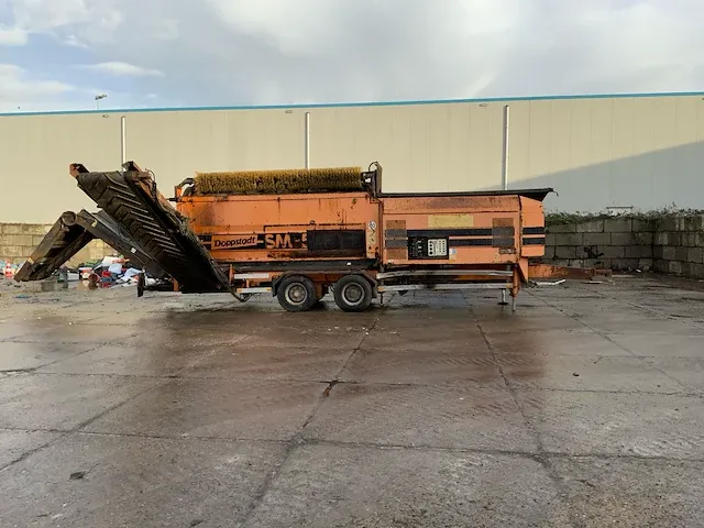 2000 doppstadt sm 518 profi mobiele trommel zeefinstallatie - afbeelding 23 van  36