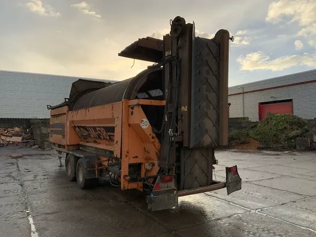 2000 doppstadt sm 518 profi mobiele trommel zeefinstallatie - afbeelding 34 van  36
