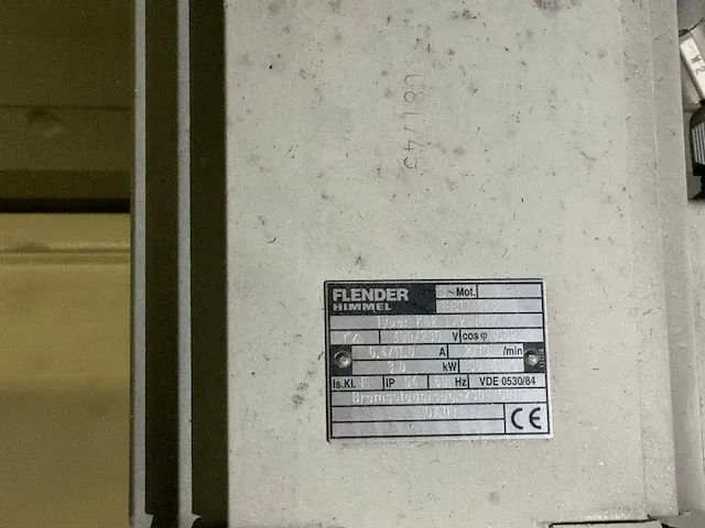 2000 elumatec aks 134 uithoekzaagmachine - afbeelding 6 van  9