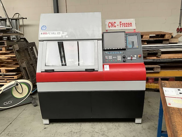 2000 emco pc mill 125 cnc bewerkingscentrum - afbeelding 12 van  19