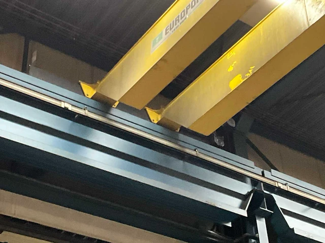 2000 europont verlinde dubbelligger bovenloophalkraan 10t - afbeelding 2 van  18