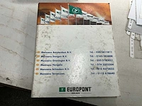2000 europont verlinde dubbelligger bovenloophalkraan 10t - afbeelding 9 van  18
