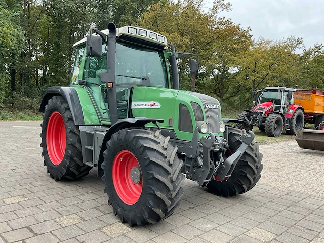 2000 fendt farmer 410 vario vierwielaangedreven landbouwtractor - afbeelding 23 van  43
