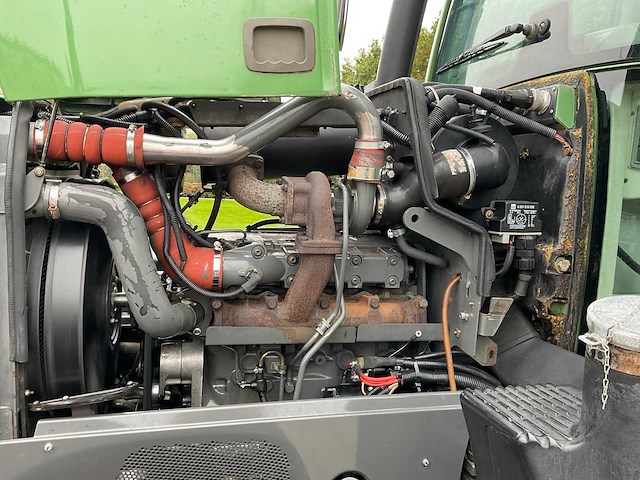 2000 fendt farmer 410 vario vierwielaangedreven landbouwtractor - afbeelding 37 van  43