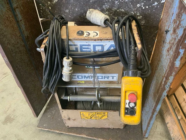 2000 geda lift 150 comfort bouwlift 14 meter - afbeelding 5 van  10