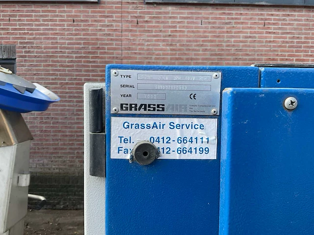 2000 grassair s98.10 elektrische luchtcompressor - afbeelding 3 van  11