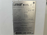 2000 haas vf-3 cnc universeel machinecentrum - afbeelding 6 van  14