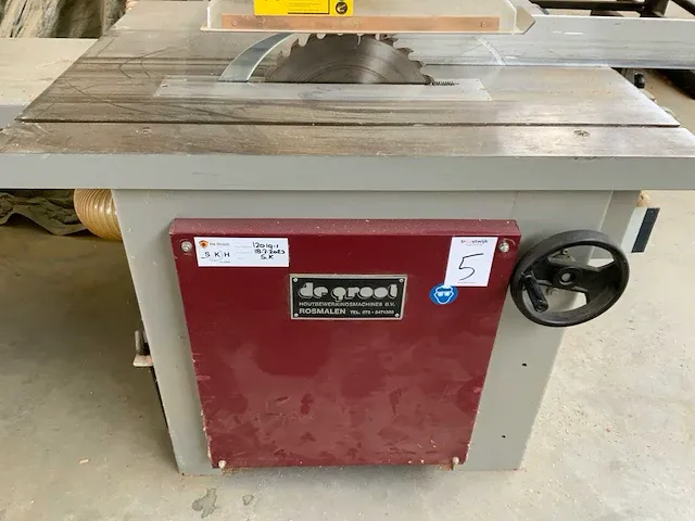 2000 harwi 130 afkortcirkelzaagmachine - afbeelding 10 van  11
