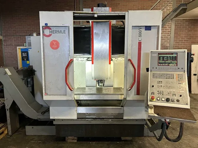 2000 hermle c 800 u cnc bewerkingscentrum - afbeelding 10 van  16