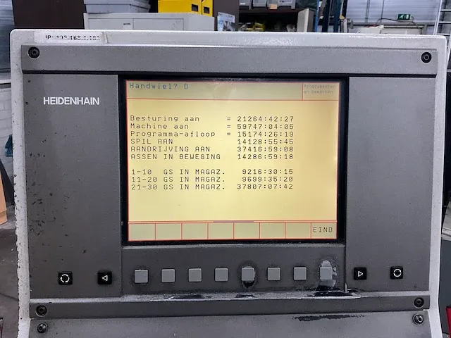 2000 hermle c800v cnc bewerkingscentra - afbeelding 6 van  37