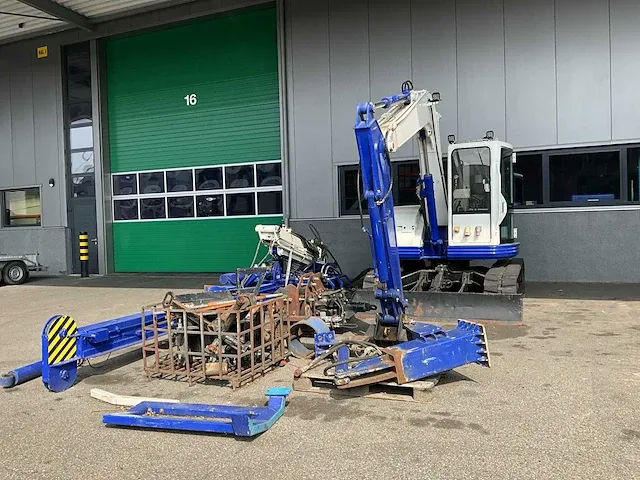 2000 hitachi ex75 ur rupsgraafmachine met heiinstallatie - afbeelding 23 van  45