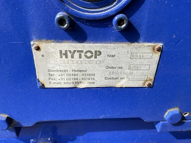 2000 hitachi ex75 ur rupsgraafmachine met heiinstallatie - afbeelding 38 van  45
