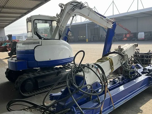 2000 hitachi ex75 ur rupsgraafmachine met heiinstallatie - afbeelding 41 van  45