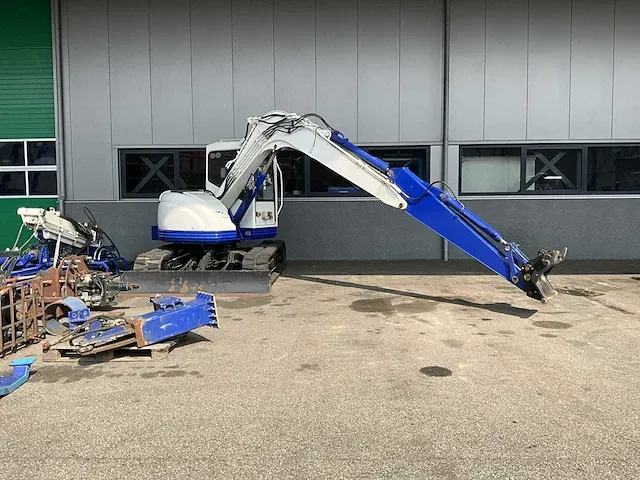 2000 hitachi ex75 ur rupsgraafmachine met heiinstallatie - afbeelding 43 van  45