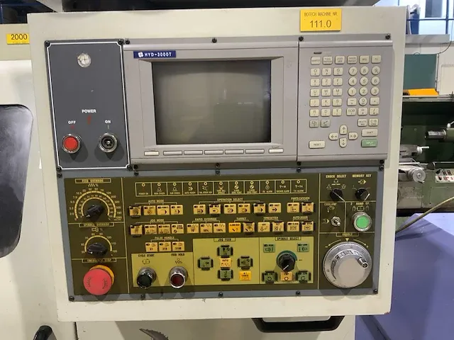 2000 hwacheon hi-tech 100a cnc draaibank - afbeelding 5 van  28