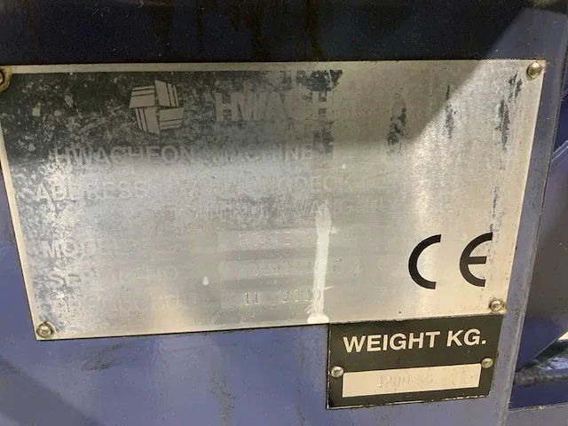 2000 hwacheon hi-tech 100a cnc draaibank - afbeelding 6 van  28
