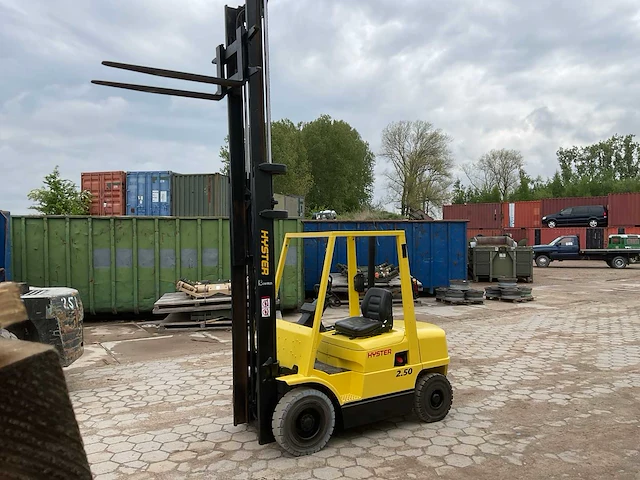 2000 hyster h2.50xm vorkheftruck - afbeelding 8 van  12