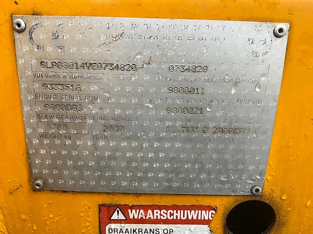 2000 jcb 804 super minigraafmachine - afbeelding 10 van  24