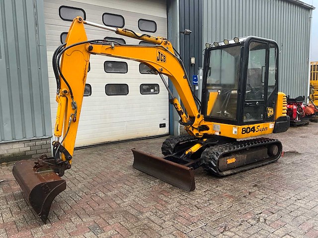 2000 jcb 804 super minigraafmachine - afbeelding 1 van  24