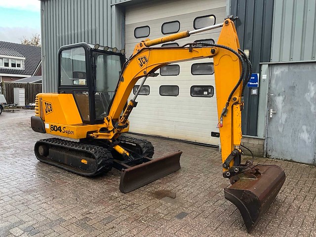 2000 jcb 804 super minigraafmachine - afbeelding 22 van  24