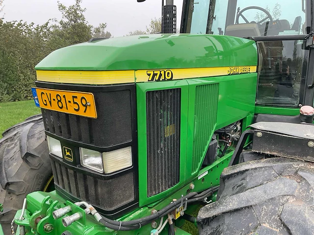 2000 john deere 7710 vierwielaangedreven landbouwtractor - afbeelding 4 van  42