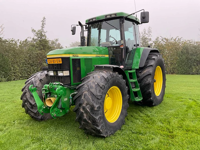 2000 john deere 7710 vierwielaangedreven landbouwtractor - afbeelding 1 van  42