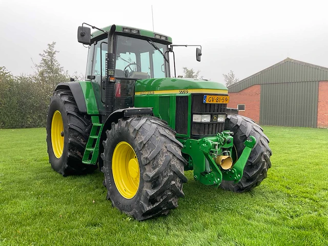 2000 john deere 7710 vierwielaangedreven landbouwtractor - afbeelding 23 van  42