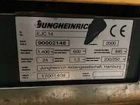 2000 jungheinrich ejc 14 stapelaar - afbeelding 6 van  6