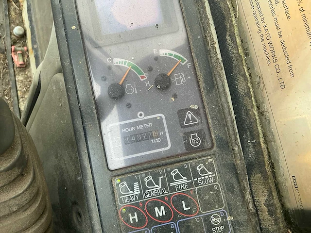2000 kato hd823lc rupsgraafmachine - afbeelding 5 van  16