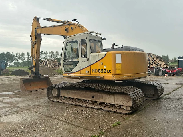 2000 kato hd823lc rupsgraafmachine - afbeelding 13 van  16