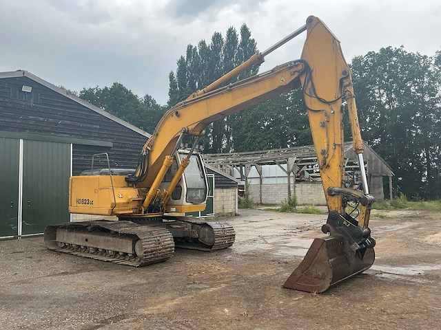 2000 kato hd823lc rupsgraafmachine - afbeelding 8 van  14