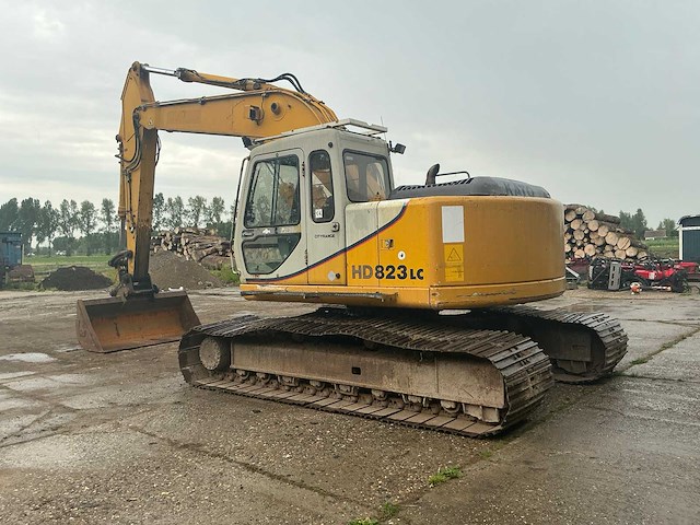 2000 kato hd823lc rupsgraafmachine - afbeelding 11 van  14