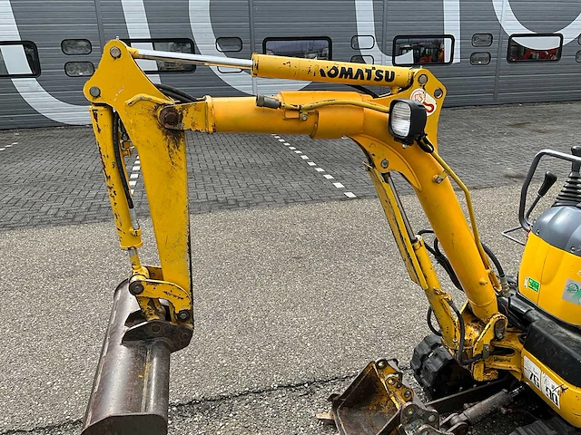 2000 komatsu pc03 minigraafmachine - afbeelding 8 van  25