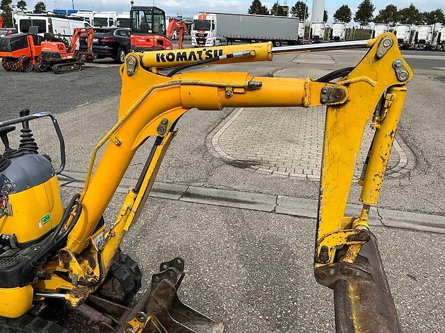 2000 komatsu pc03 minigraafmachine - afbeelding 9 van  25